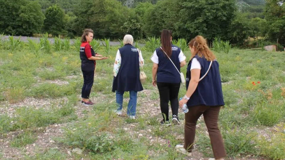 Bolu'da kadın çiftçilere yönelik projede yetkililerden inceleme