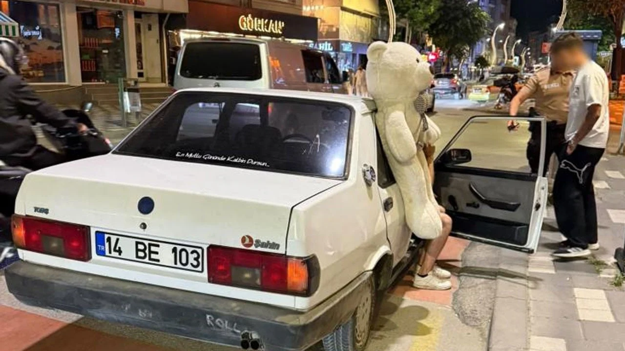 Cama astığı peluş ayı 41 bin lira ceza yedirdi