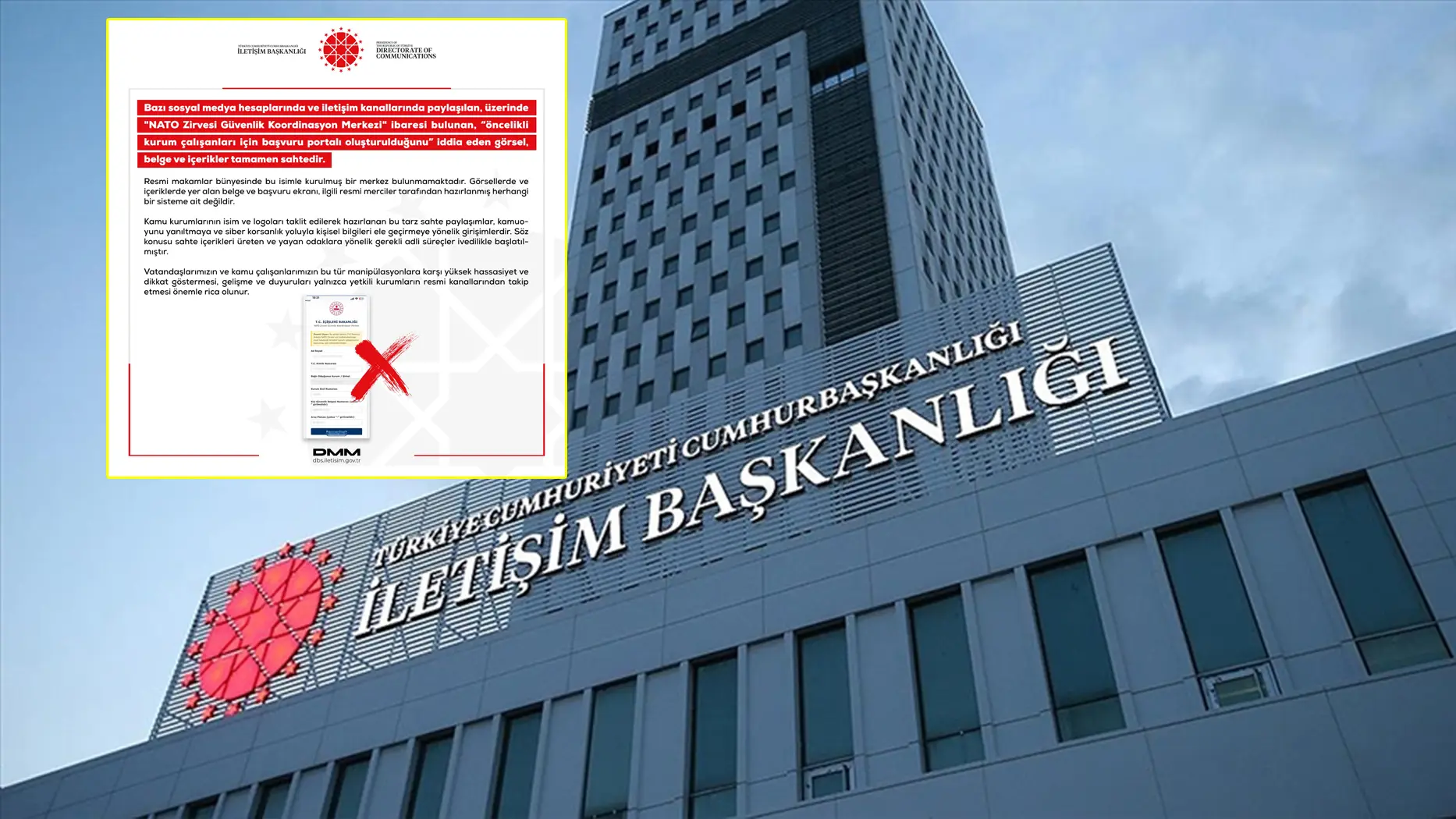 NATO Zirvesi adıyla sahte portal kurdular... DMM'den manipülasyon uyarısı