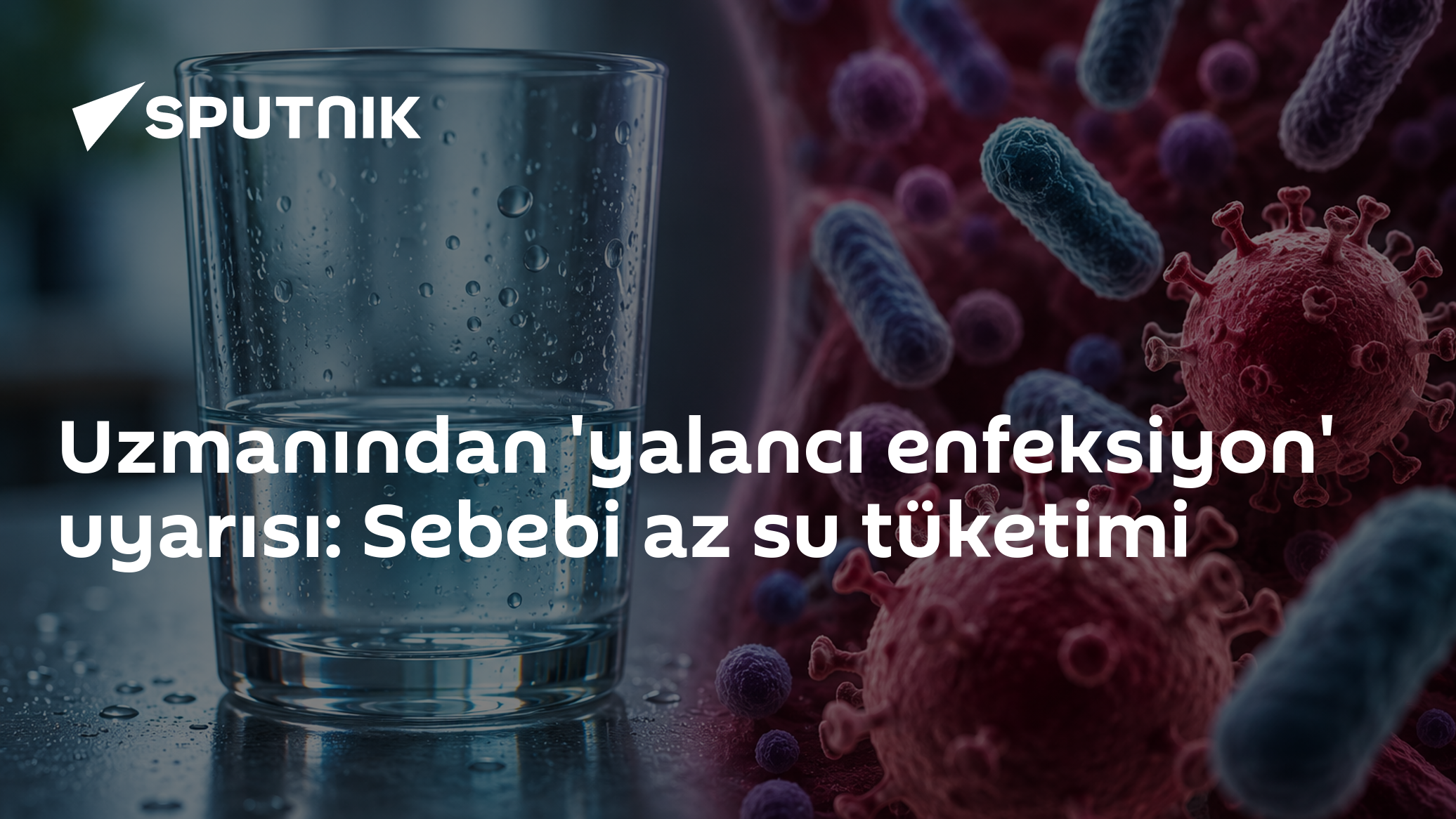 Uzmanından 'yalancı enfeksiyon' uyarısı: Sebebi az su tüketimi