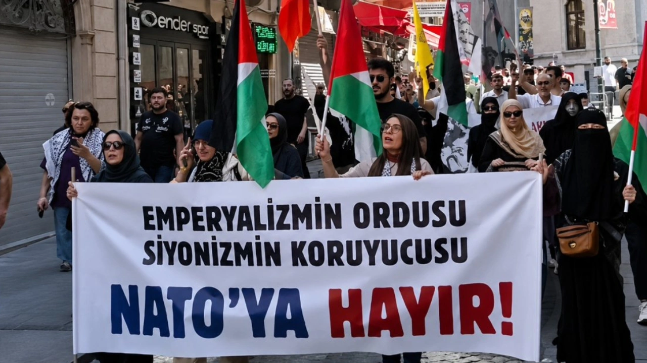 NATO operasyonları dalga dalga büyüyor: Filistin aktivistleri de gözaltında
