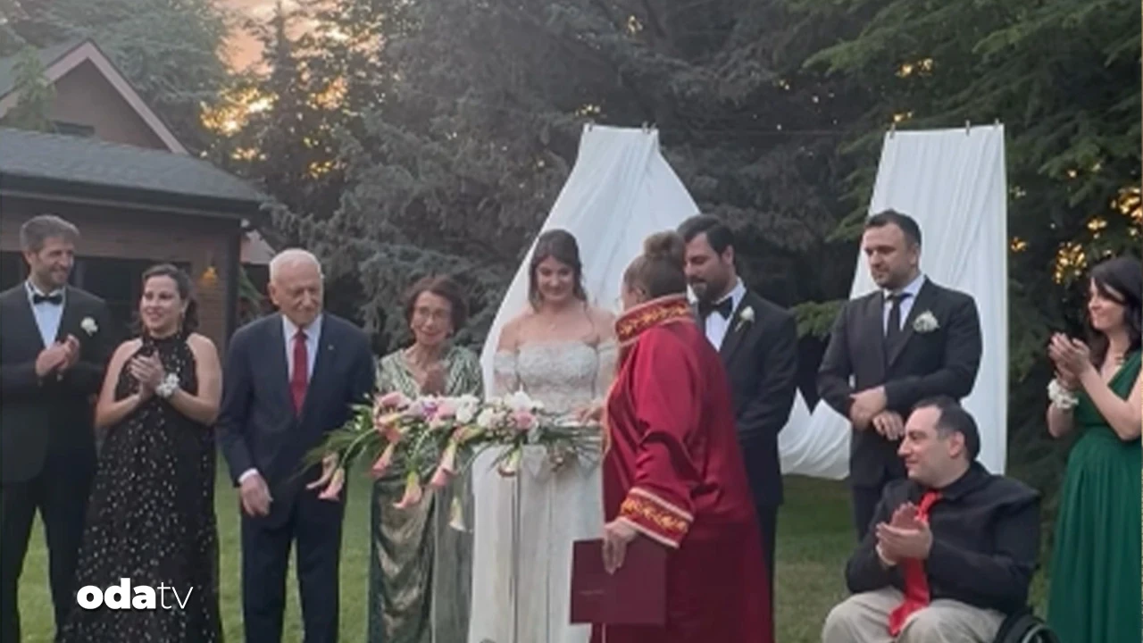 İnönü'nün torunu dünya evine girdi