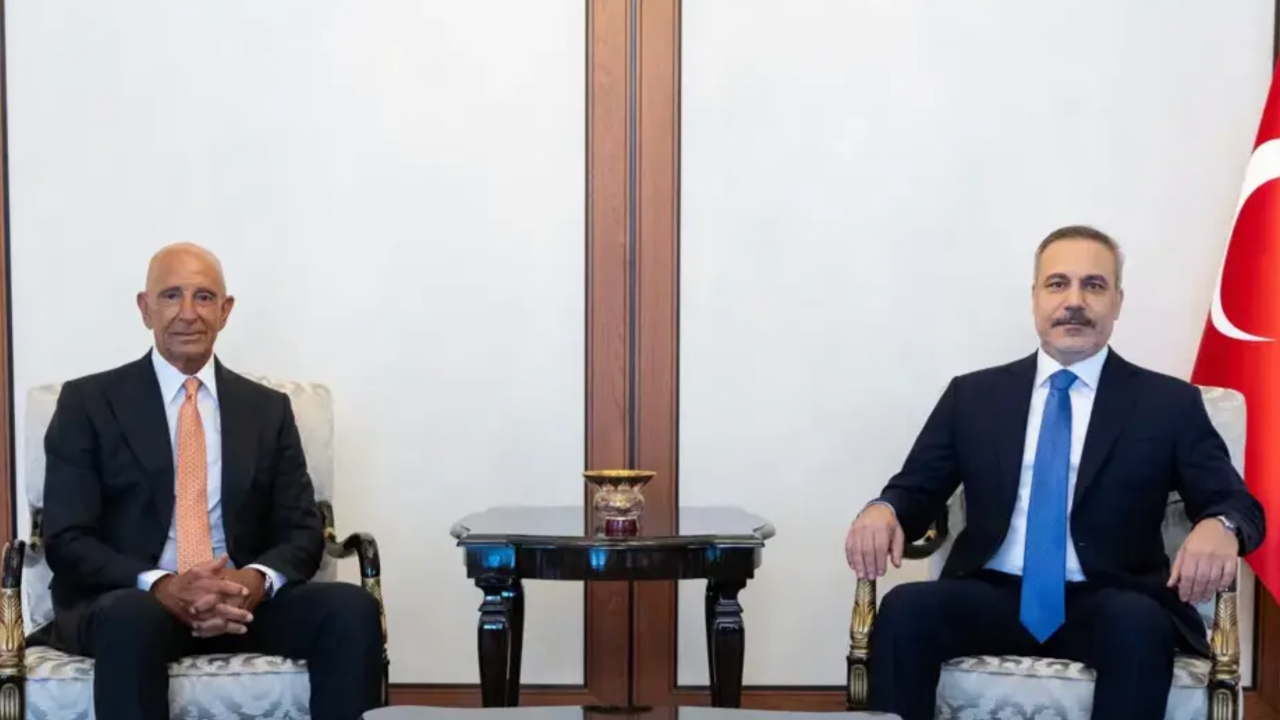 Dışişleri Bakanı Fidan, ABD'nin Ankara Büyükelçisi Barrack'ı kabul etti