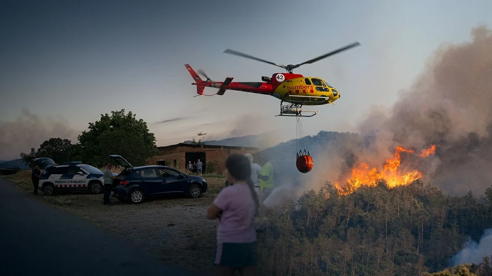 İspanya Katalonya Orman Yangınları: 50 bin kişi tahliye edildi, ordu devrede | Dünya Haberleri