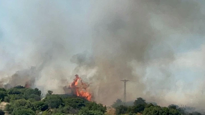 Çanakkale'de bozuk orman sahasında yangın! Havadan ve karadan müdahale ediliyor