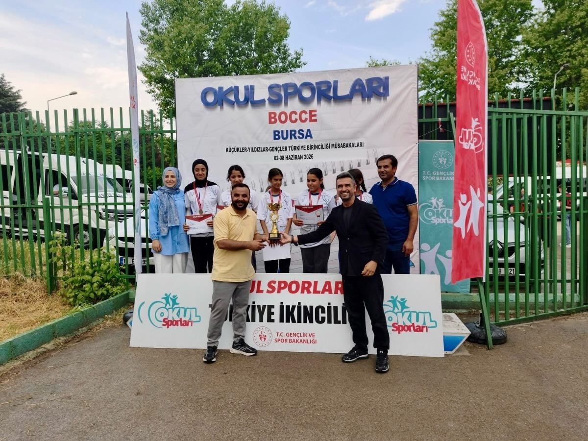 Adıyaman'da köy okulu öğrencilerden boccede Türkiye derecesi