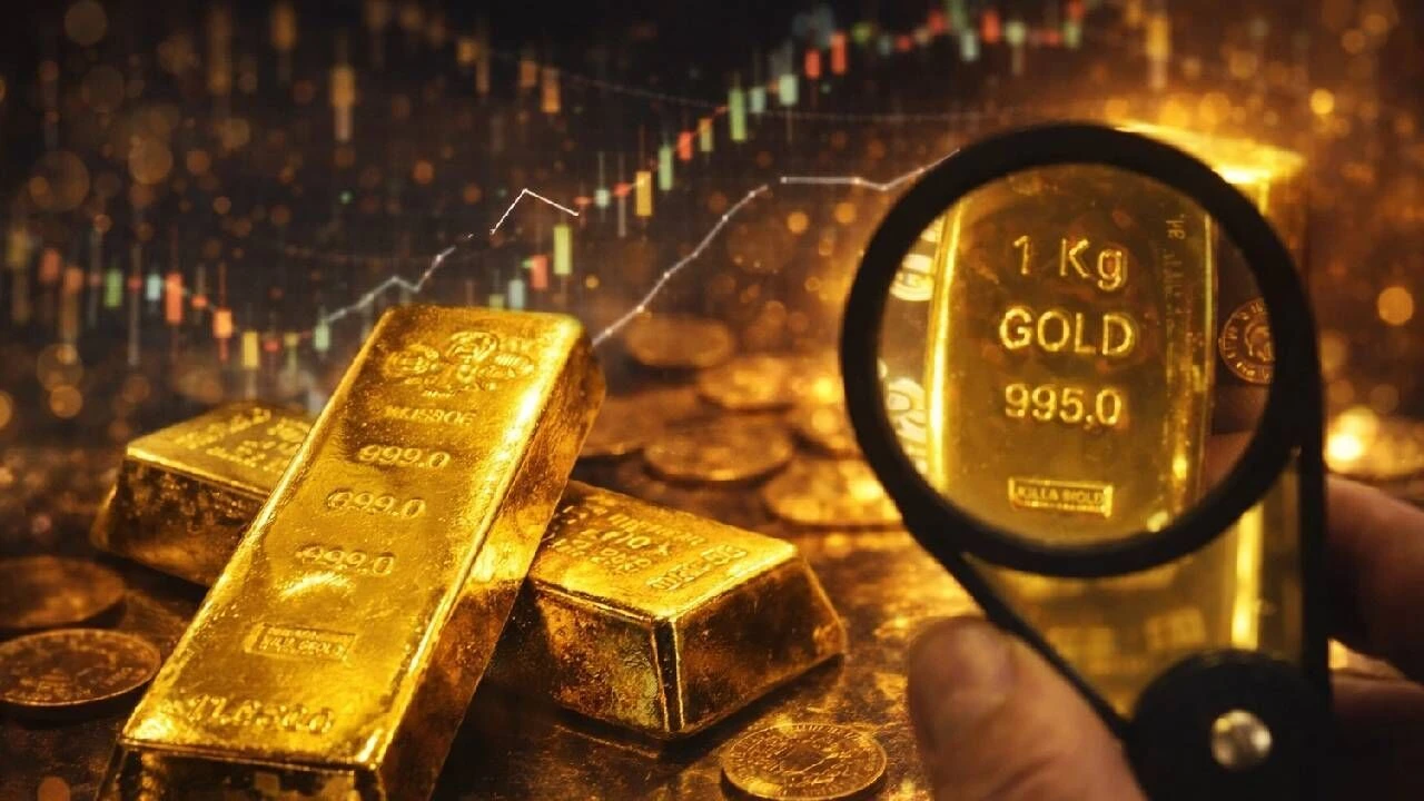 Altın haftayı düşüşle kapatmaya hazırlanıyor! Şahin Fed ve güçlü doların etkisine girdi