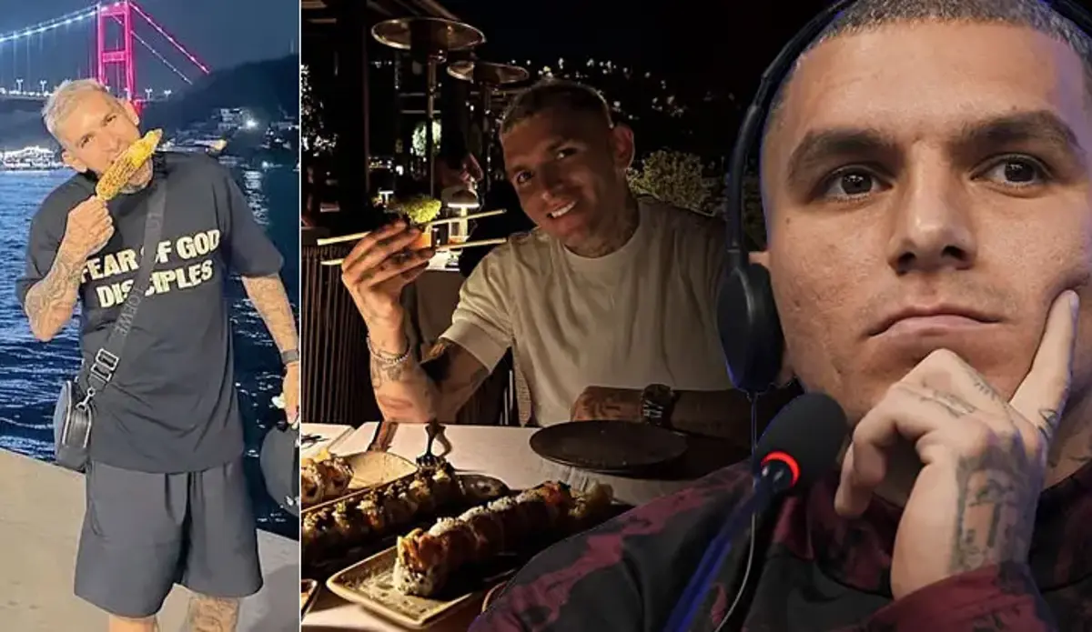 Galatasaray'ın yıldızı Lucas Torreira Boğaz'da! Fotoğrafı gündem oldu
