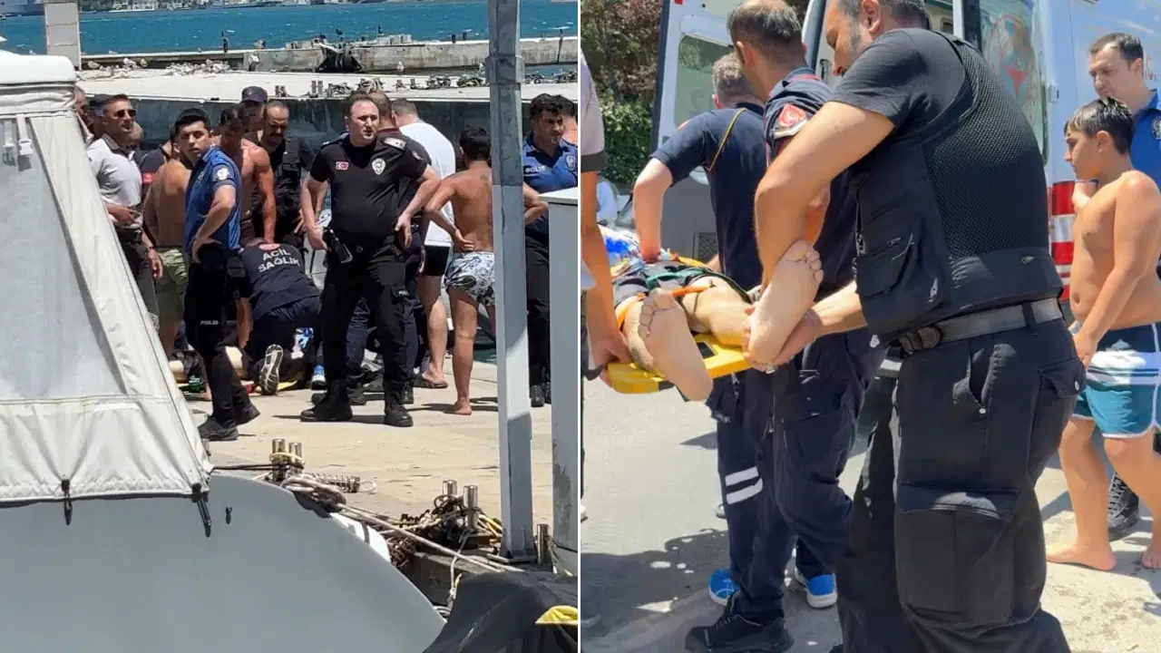 Sarıyer’de boğulma tehlikesi geçiren çocuk hastaneye kaldırıldı