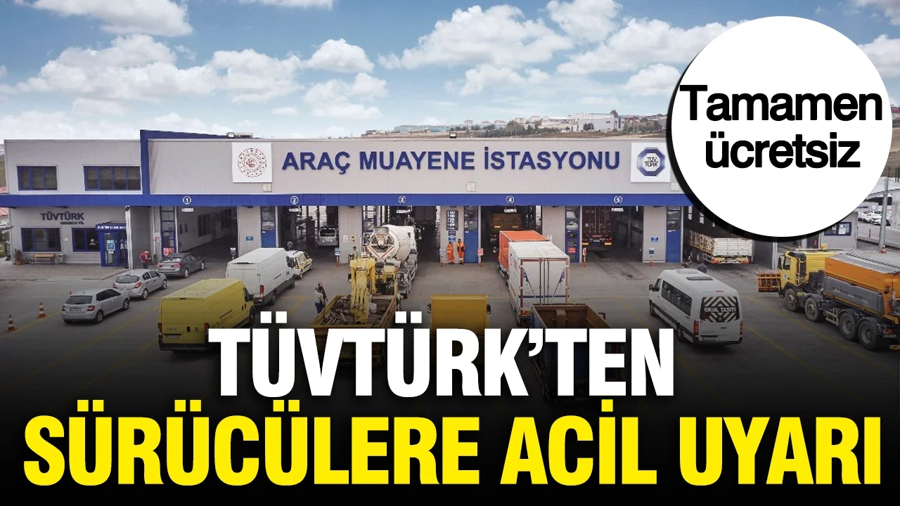 TÜVTÜRK'ten araç sahiplerine uyarı: Ödeme talebine kanmayın