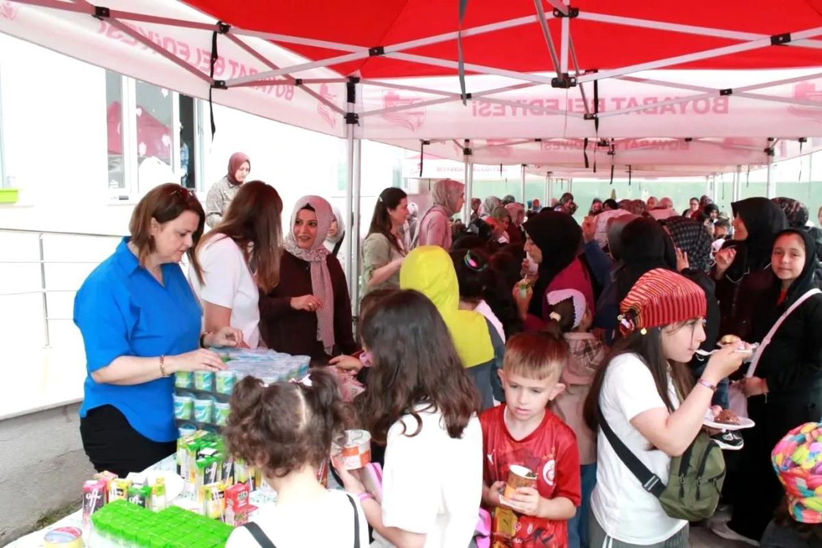 Boyabat'ta çocuk oyunları şöleni