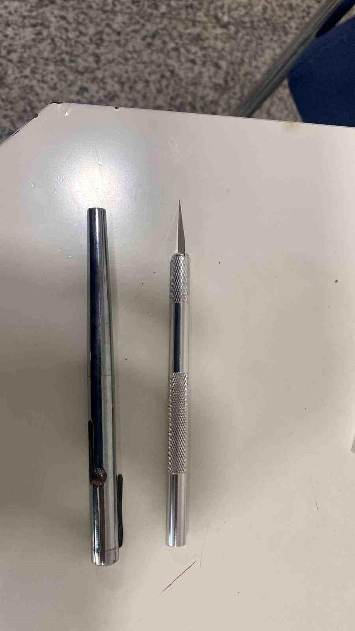 Bakırköy Adalet Sarayına kalem görünümlü silahla girmeye çalışan 2 şüpheli x-ray'de fark edildi: 1 şüpheli tutuklandı