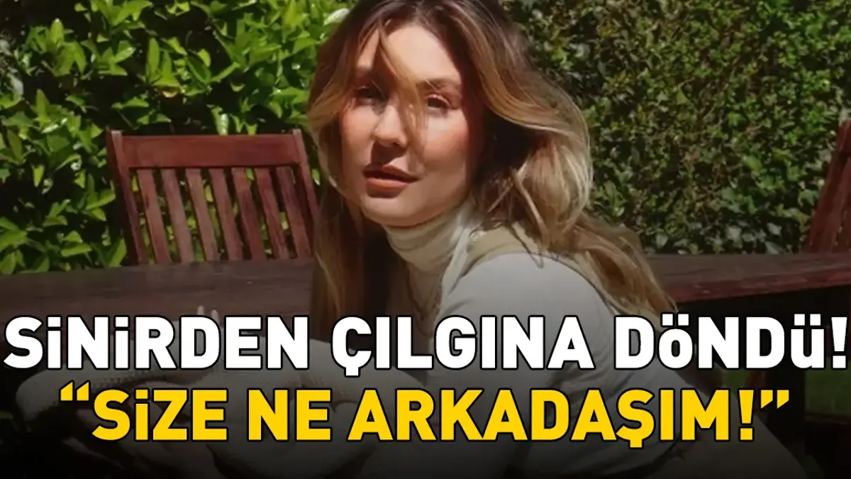 Ege Kökenli sinirden çılgına döndü: 'Tuhaf yorumlar yazıyorsunuz... Size ne arkadaşım!'