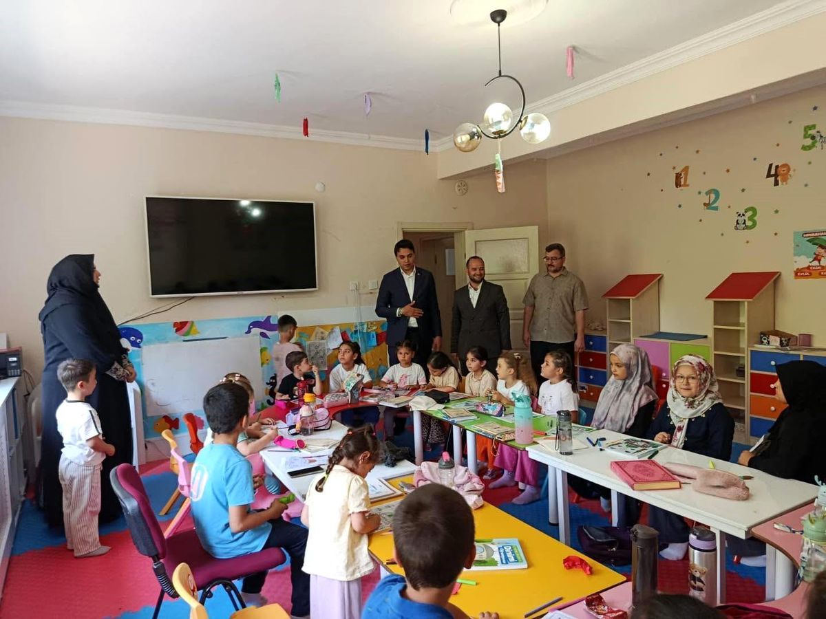 Bilecik'te Merkez Kur'an Kursu eğitim faaliyetlerini yerinde incelendi