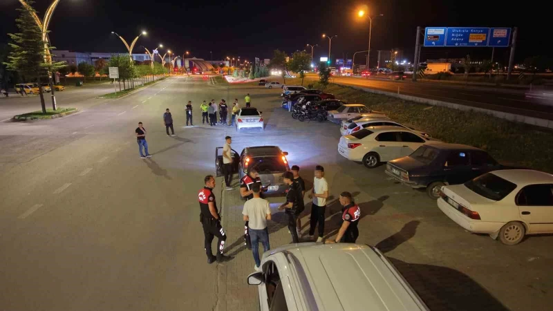 Aksaray'da sabaha kadar sürecek şok uygulama
