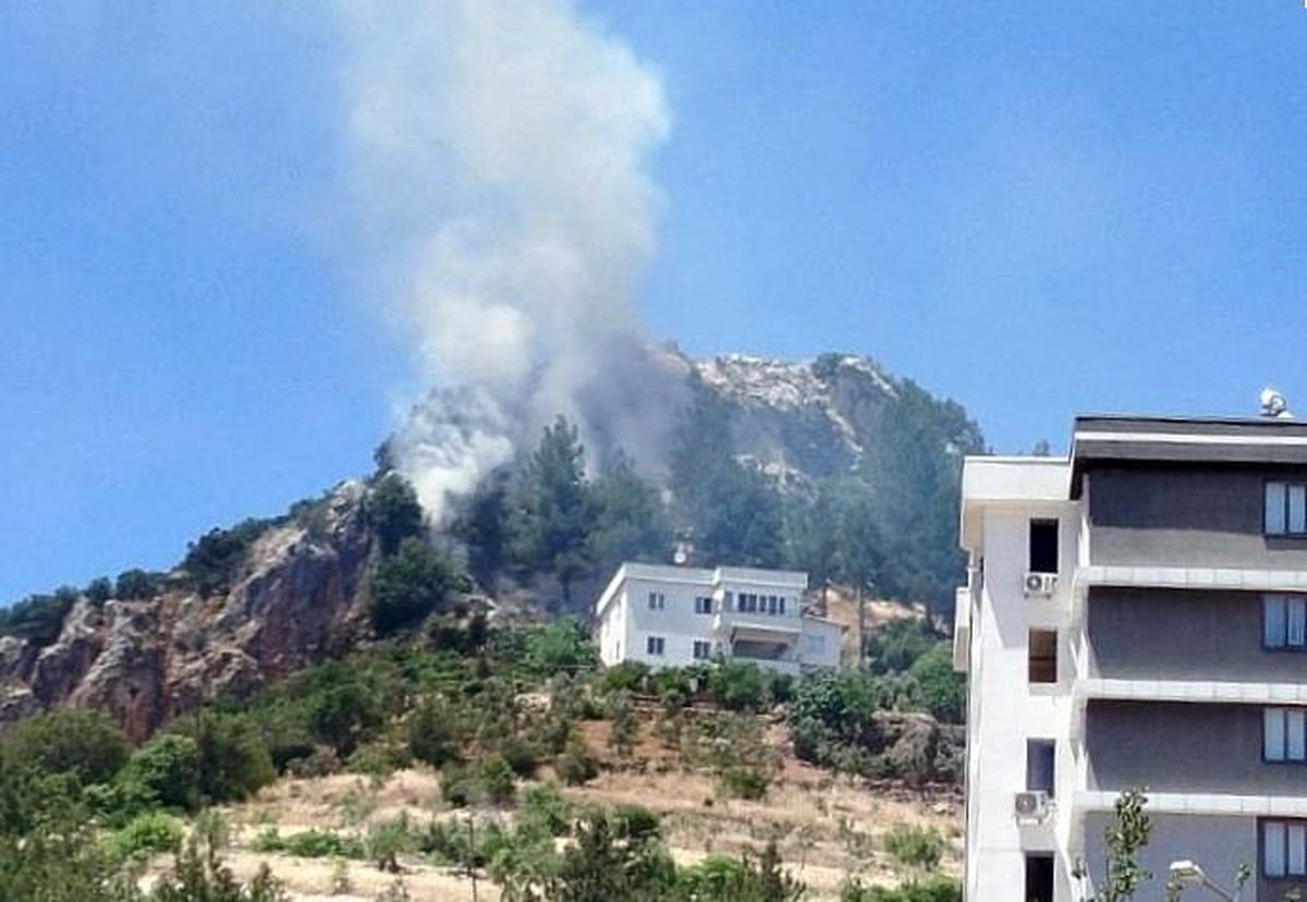 Kahramanmaraş'ta orman yangını