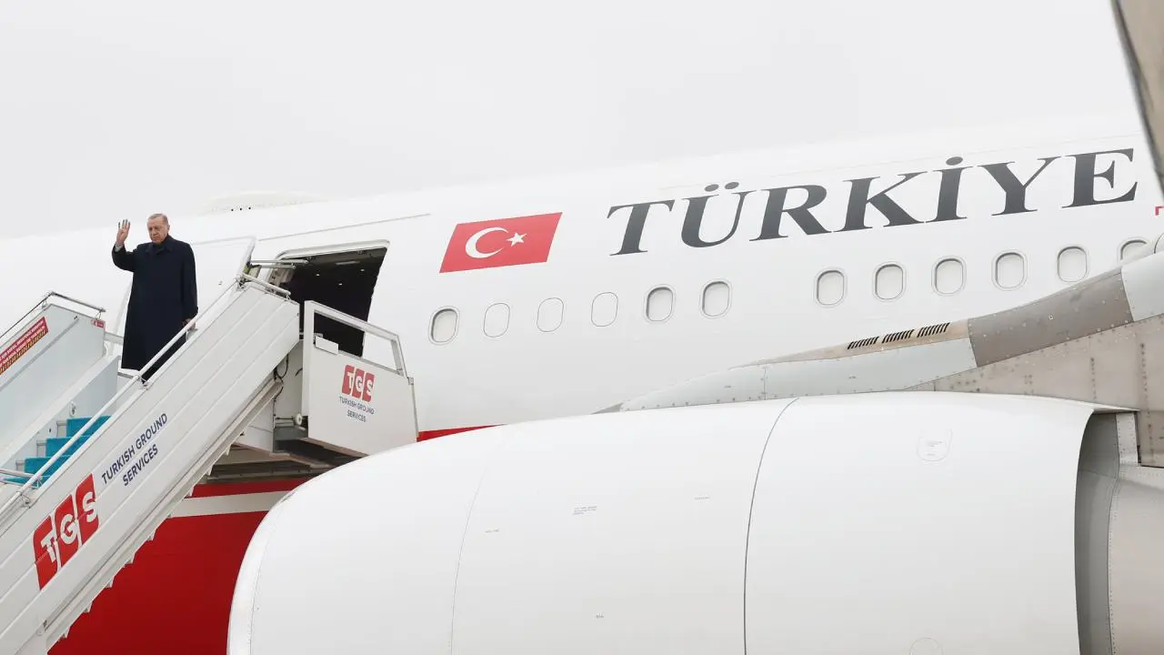 Cumhurbaşkanı Erdoğan, Katar'a gitti