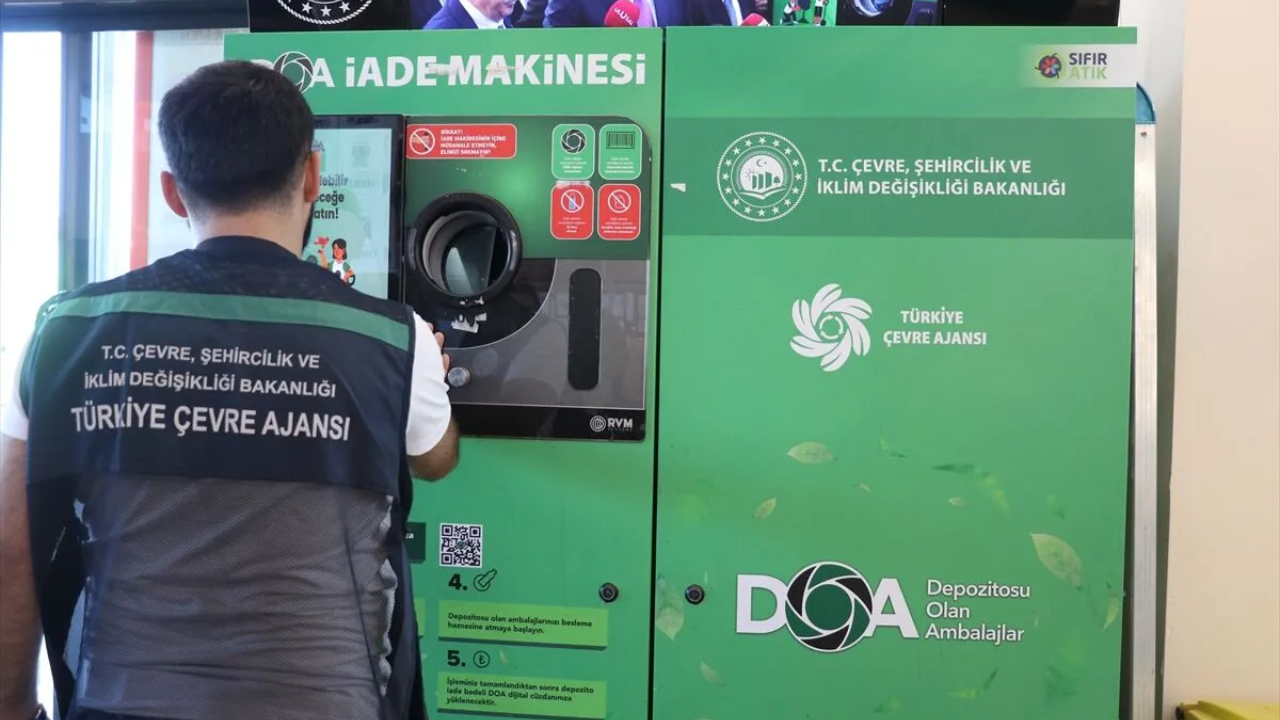 Depozito sistemine rekor ilgi: 10 günde 18,8 milyon ambalaj