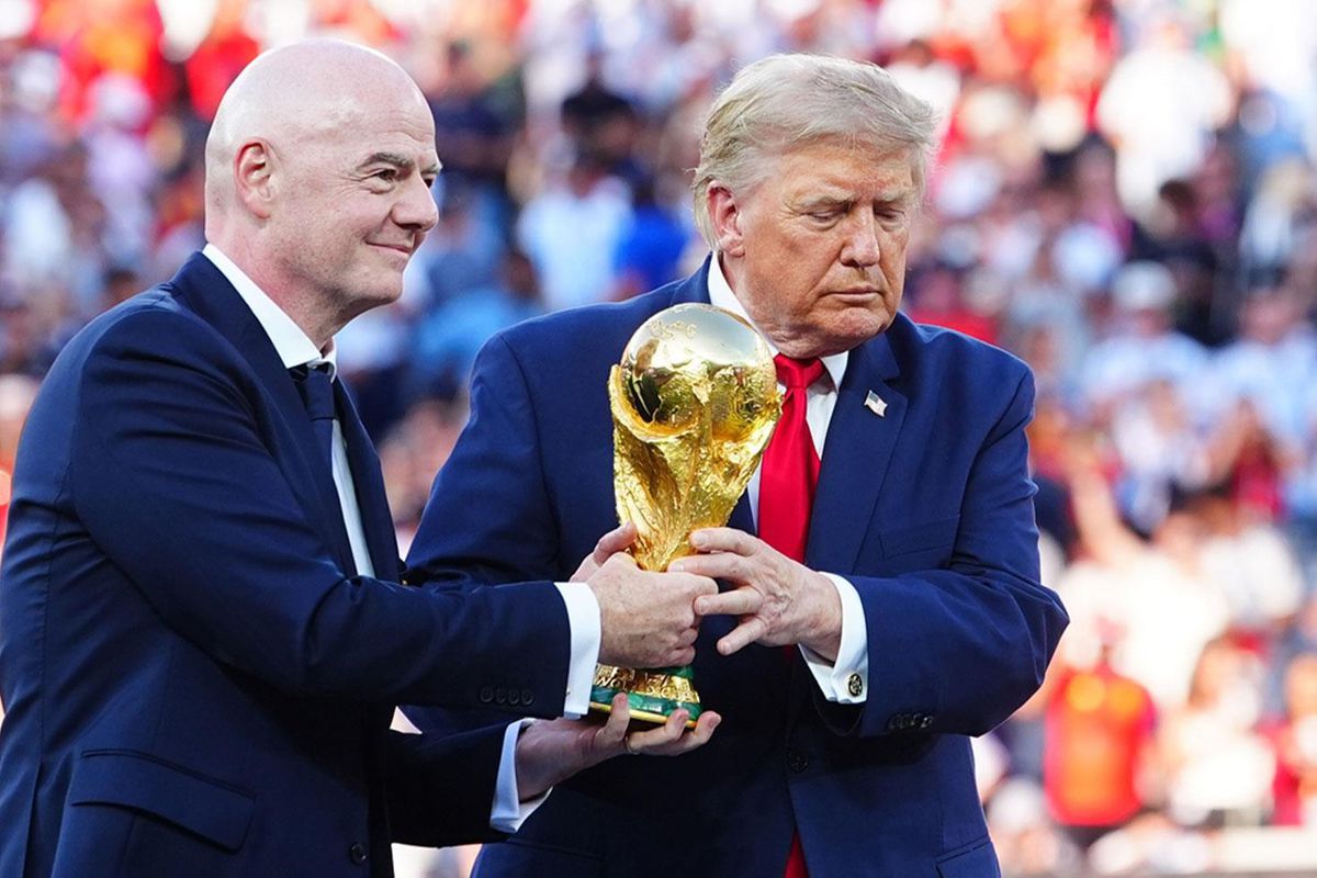 Trump kırmızı kart cezasını iptal eden Infantino'yu ödüllendiriyor! Ona yeni iş buldu