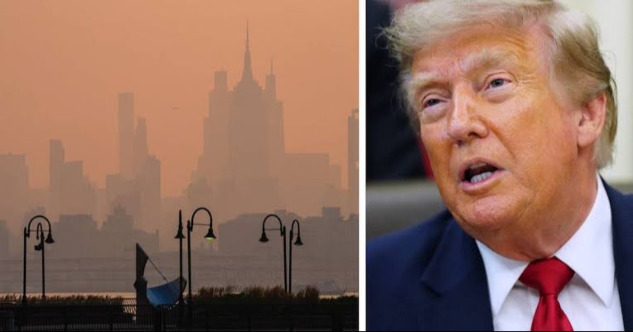 Zehirli duman ülkeyi esir aldı, Trump o ülkeyi gümrük vergisiyle tehdit etti! Halka maskeler dağıtılacak