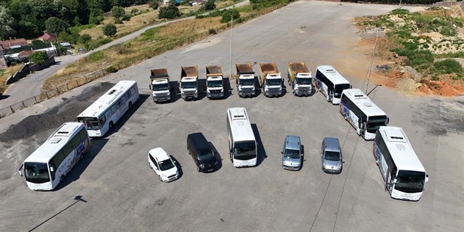 Garajdaki 26 atıl araç yeniden hizmette: Belediyeden 150 milyon TL'lik tasarruf