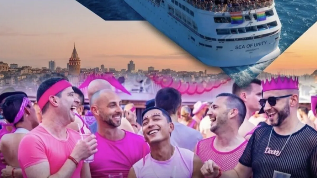 LGBT gemisinin rotası değişti! İstanbul programı iptal