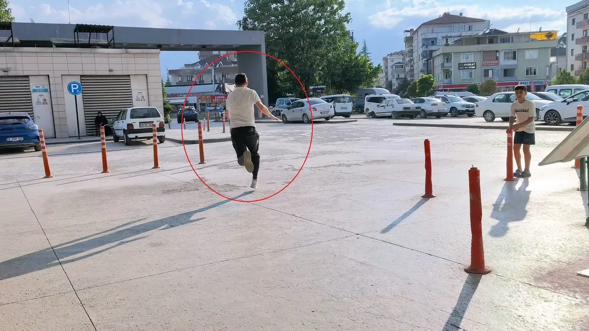 İnegöl'de film gibi kovalamaca! Savunması pes dedirtti: 'Şansımı denedim'