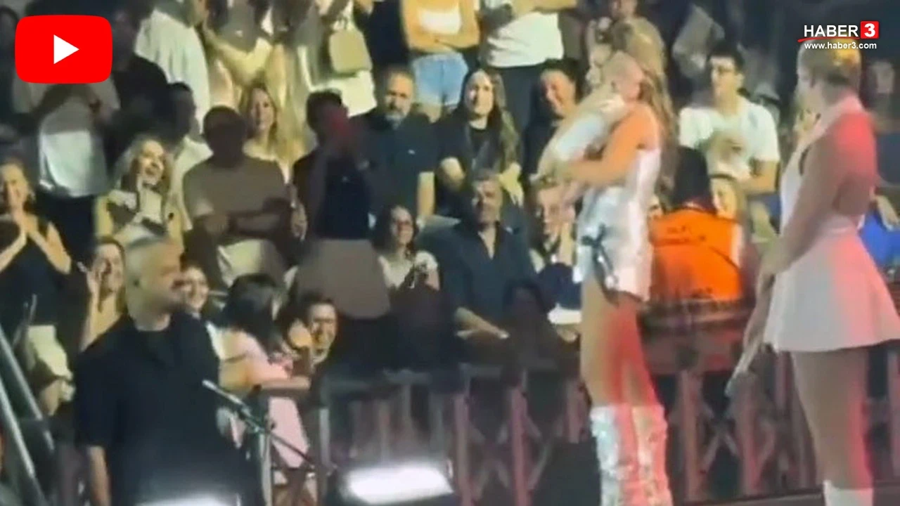 Hadise'den konserinde minik hayranına 200 bin TL'lik dudak uçuklatan jest!