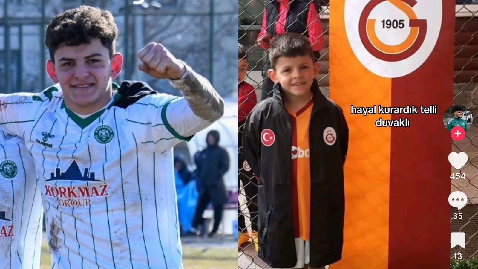 Galatasaray paylaşımı yapan Egehan Şensoy, Konyaspor'dan gönderildi