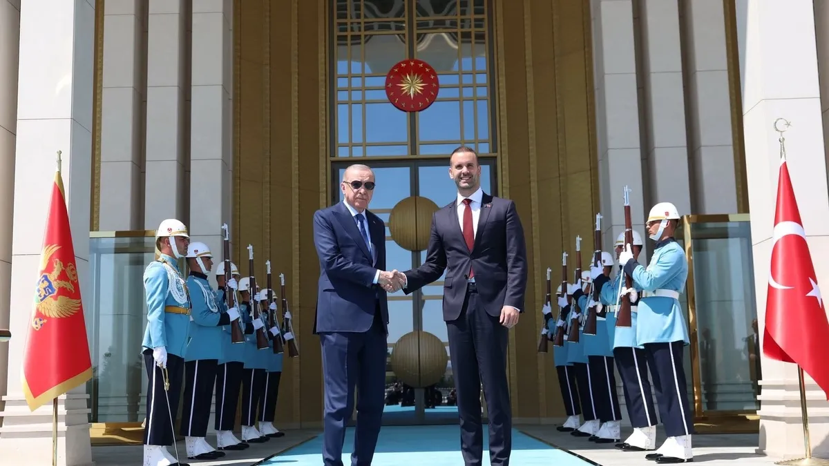 Başkan Erdoğan'dan Ankara'da NATO diplomasisi: Karadağ Başbakanı Milojko Spajic'i kabul etti
