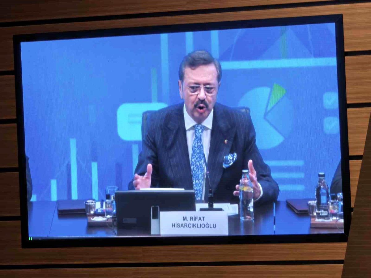 TOBB Başkanı Hisarcıklıoğlu: "Gördüğüm en büyük sıkıntı, finansmana erişim"