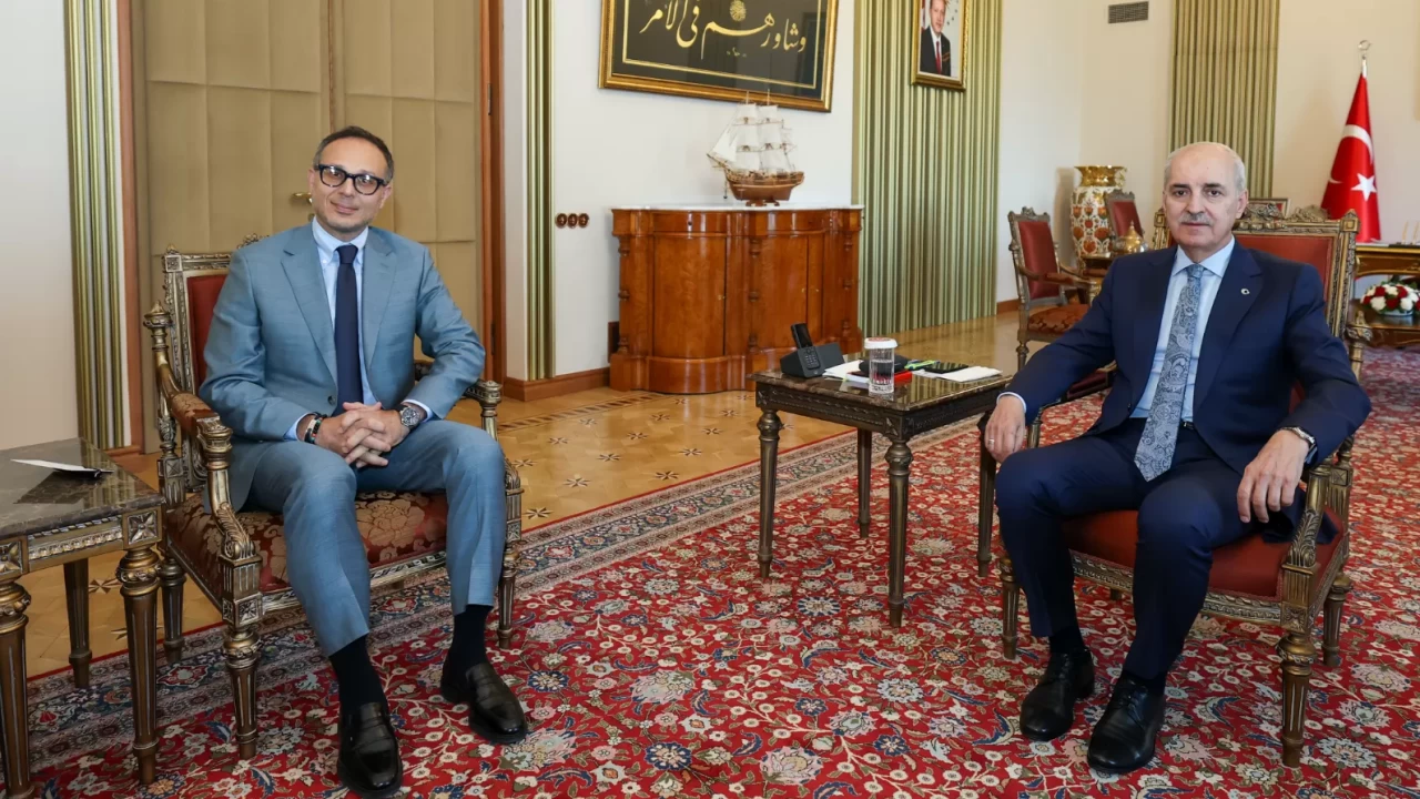 Meclis'te Türk Dünyası Zirvesi! Kurtulmuş, TÜRKPA Genel Sekreteri'ni kabul etti
