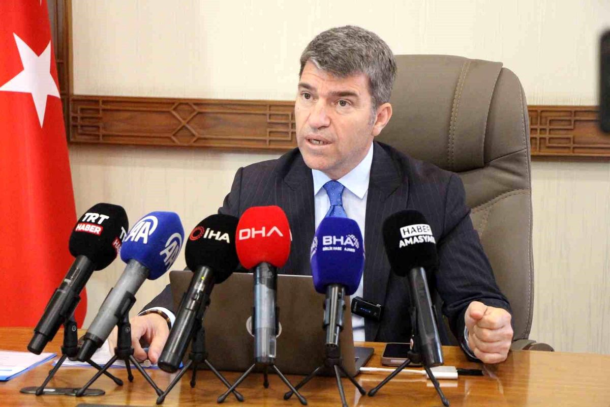 Vali Bakan verileri açıkladı: Huzur şehri Amasya'da asayiş olayları azaldı