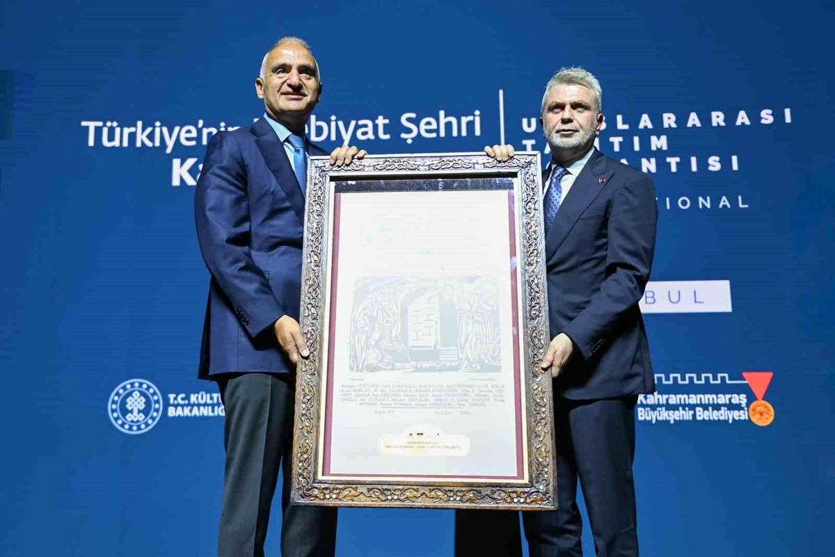 Kahramanmaraş, UNESCO Edebiyat Şehri Oldu