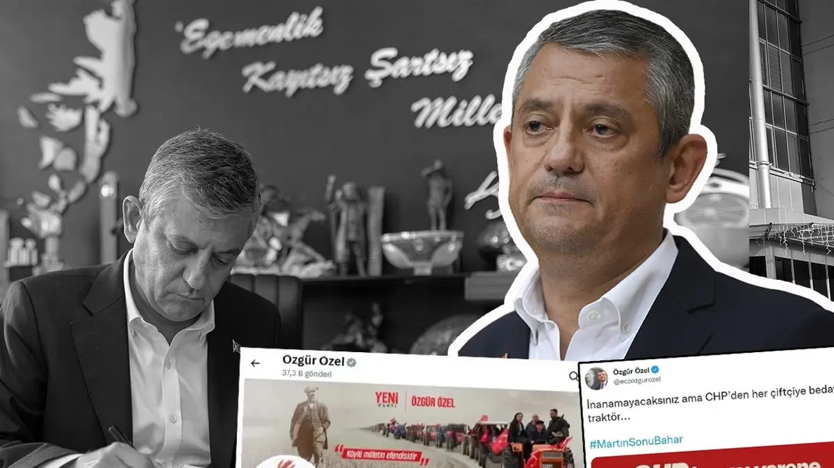 Yeni Parti'ye "eski yalan" vitrini! Traktör yeniden Özel'in ayağına dolandı