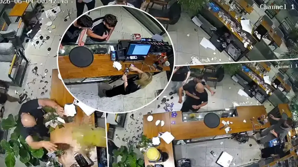 Kafede terör estirdi! Parayı fırlattı, çalışana saldırdı: 'Kafamda cam parçaları vardı'