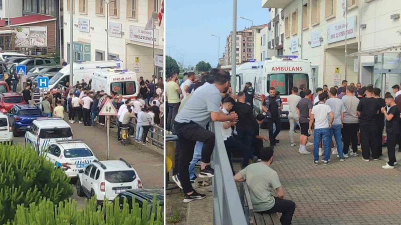 Giresun'da babadan kalan tamir borcu tartışması: 21 yaşındaki genç ağır yaralandı