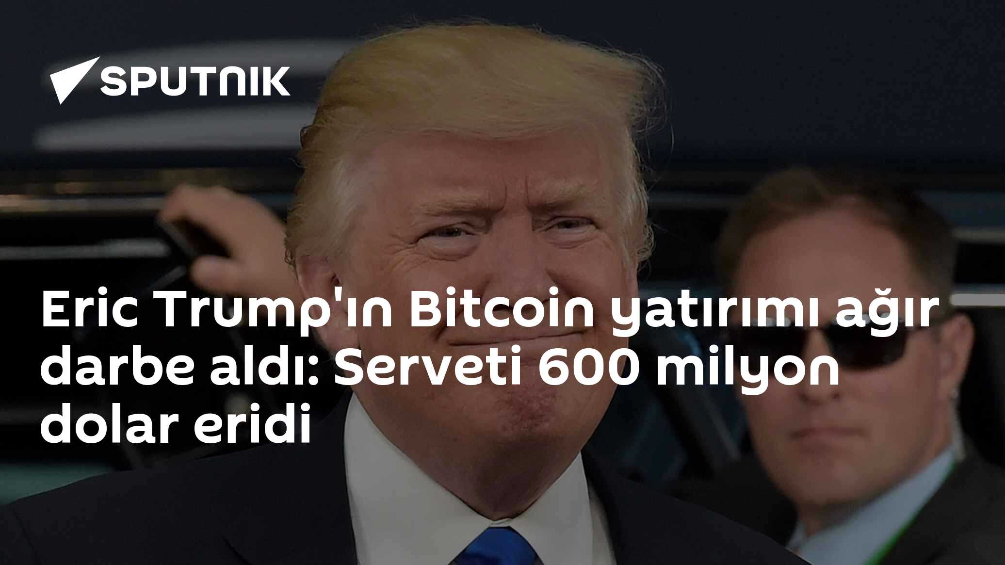 Eric Trump'ın Bitcoin yatırımı ağır darbe aldı: Serveti 600 milyon dolar eridi