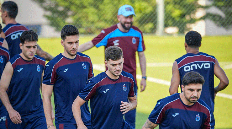 Trabzonspor antrenmanlarını dayanıklılık çalışmasıyla sürdürdü