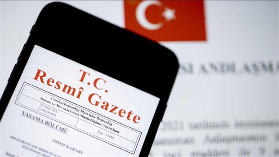 Resmi Gazete'de bugün (07.06.2026)