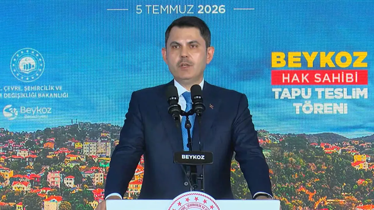 Bakan Kurum: 71 hak sahibi kardeşimize tapularını teslim ediyoruz