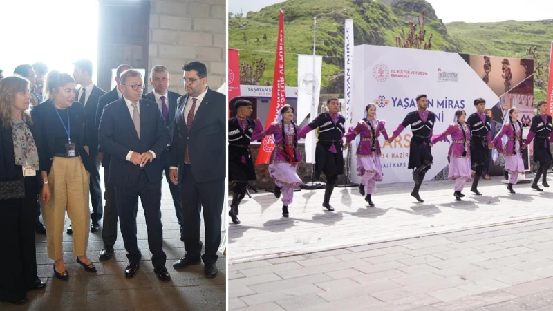 Kars Yaşayan Miras Şöleni coşkuyla başladı: Kent sanatsal ve kültürel birikimiyle şölene ev sahipliği yapıyor