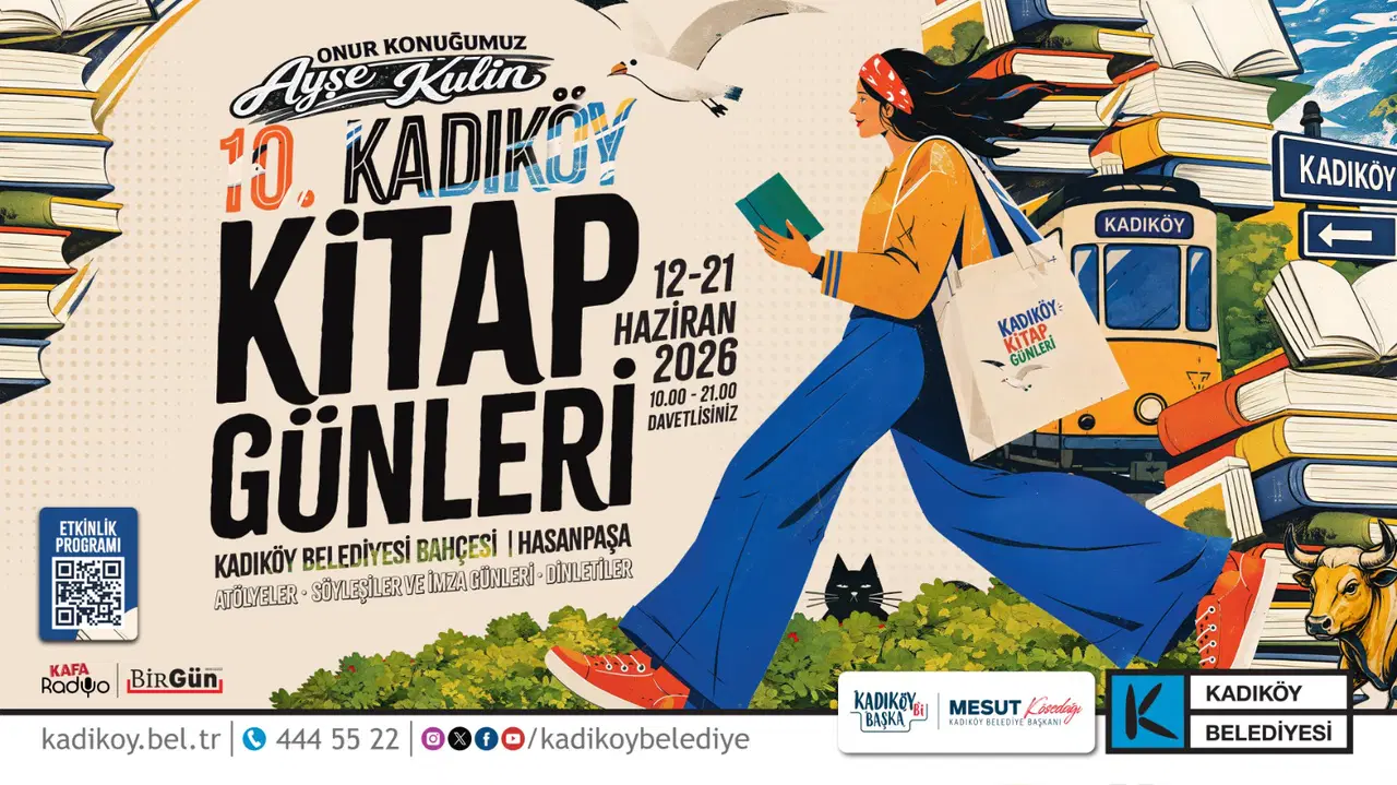 Kadıköy Kitap Günleri 10. kez kitapseverlerle buluşuyor