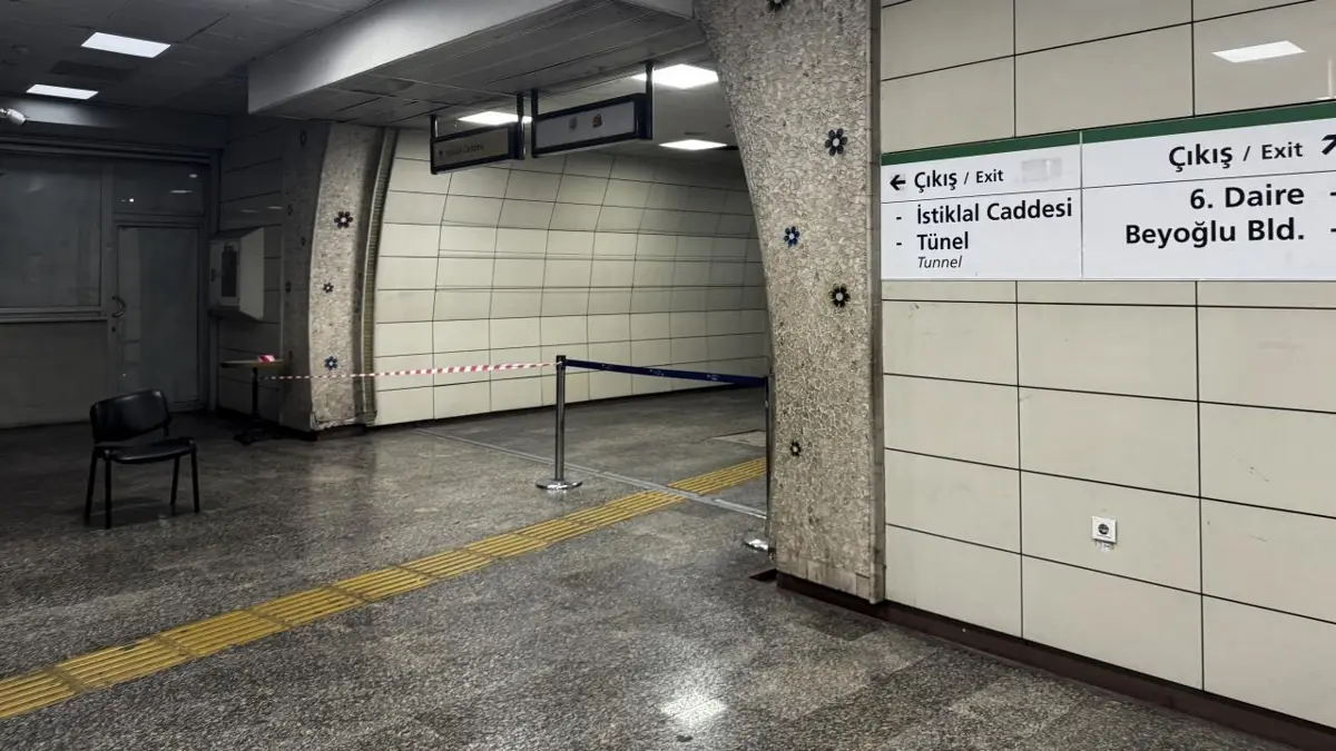 Valilik kararı: Taksim metro istasyonu kapatıldı