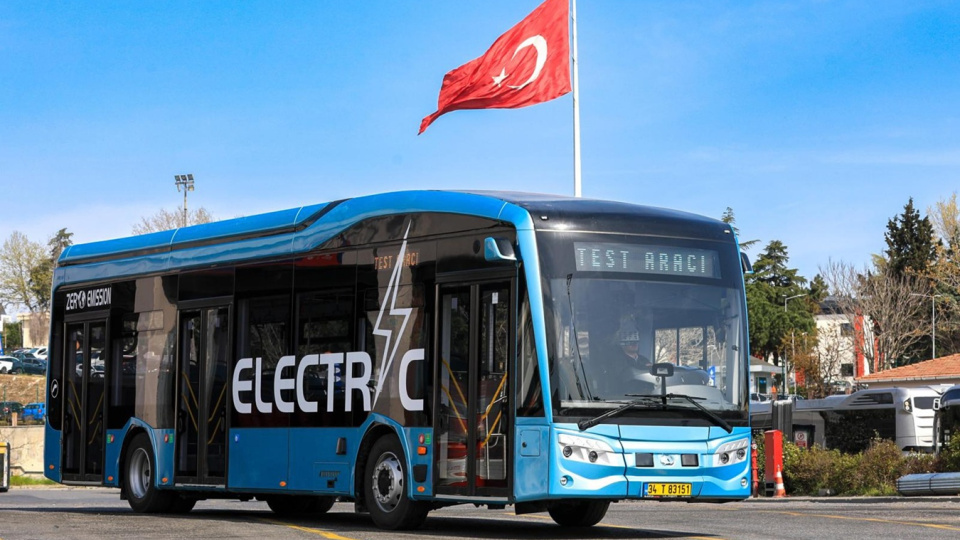 Her 4 otobüsten 1'i elektrikli olacak