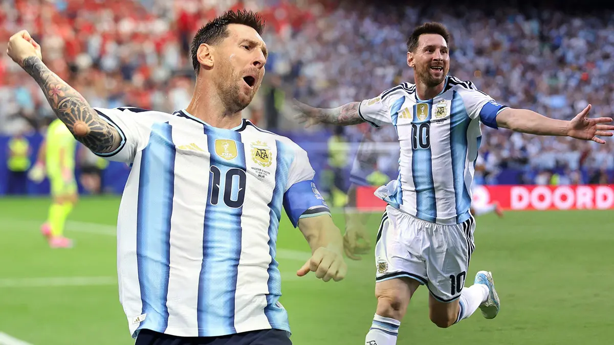 Tarihi gol, tarihi rekor! Lionel Messi Dünya Kupası tahtına oturdu