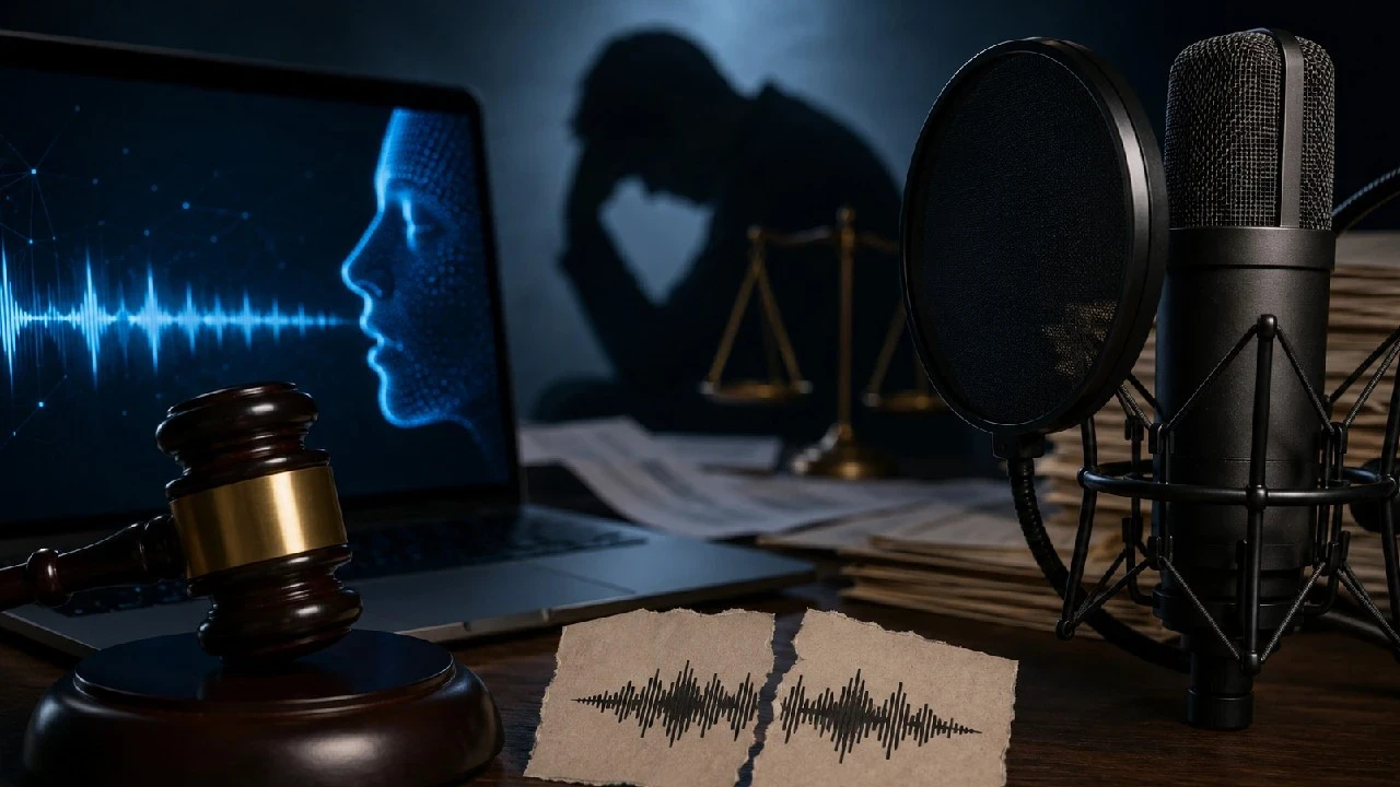 Ses hırsızlığıyla suçlanan yapay zeka şirketi iflasını istedi