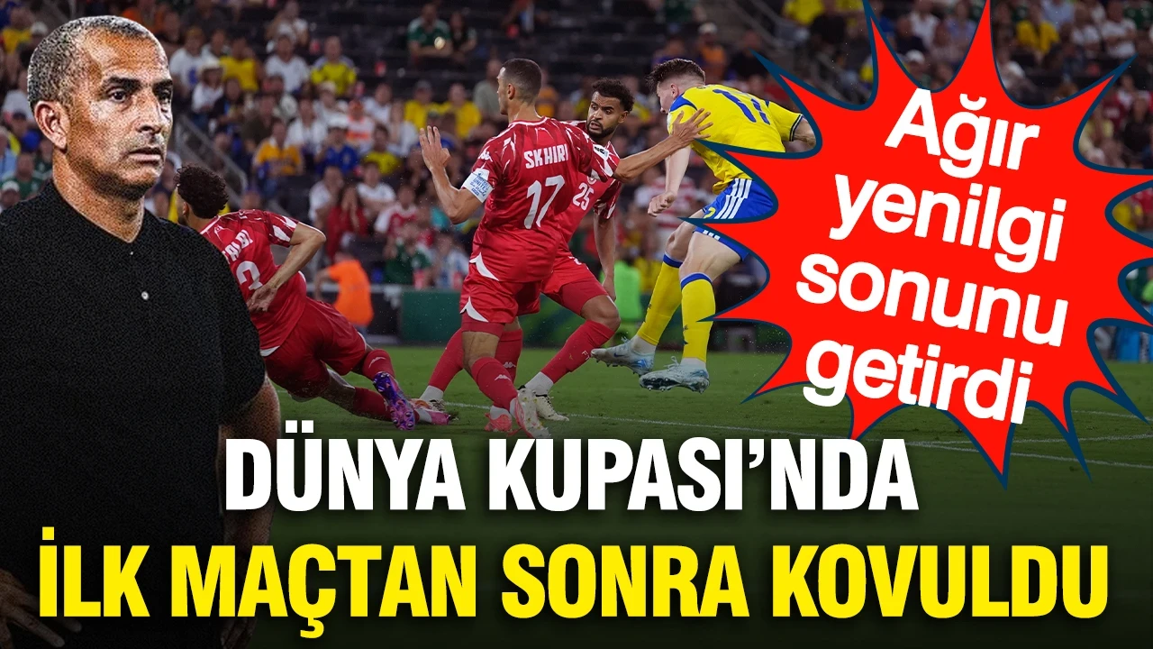 Dünya Kupası'nda ilk maçtan sonra kovuldu: Ağır yenilgi sonunu getirdi