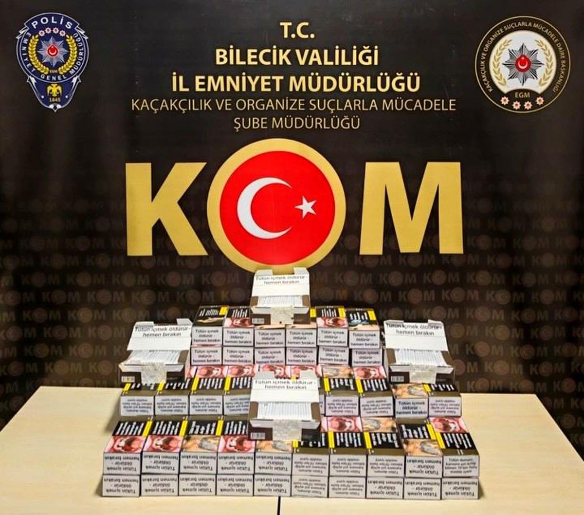20 bin dolu makaron ele geçirildi, 1 şüpheli yakalandı
