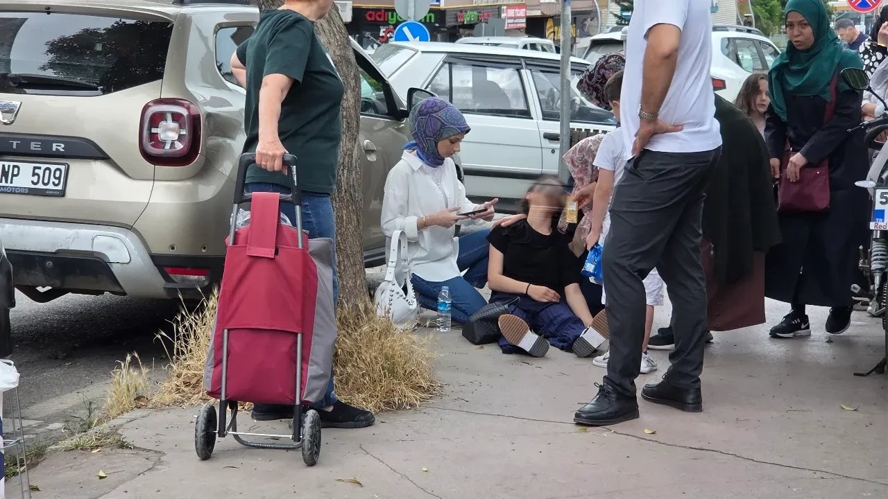 Ehliyet ve kimliğini bulamayan aday okulun önünde bayıldı!